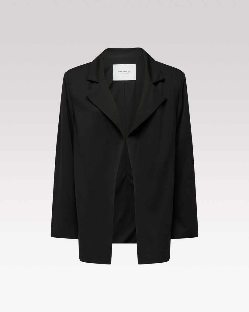 Diana Blazer Black – Hibourama | Capsule Meraviglia, front view