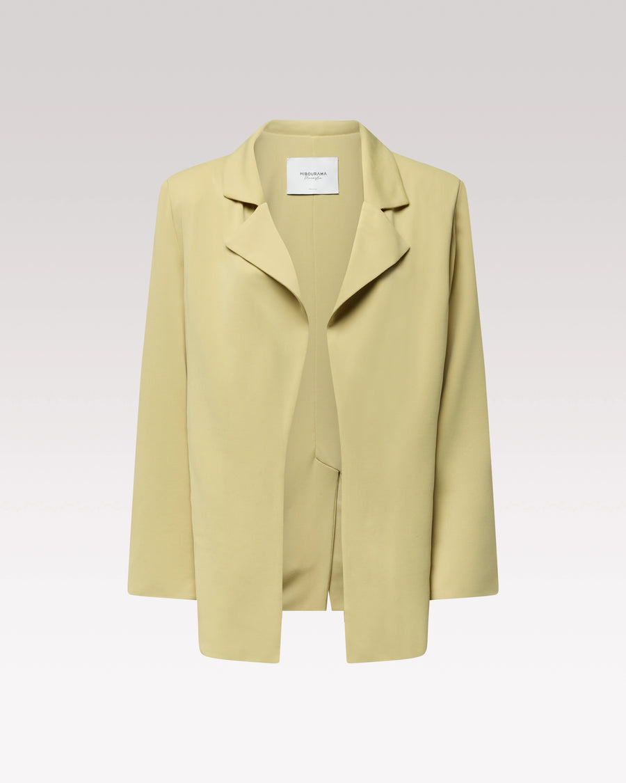 Diana Blazer Wasabi – Hibourama | Capsule Meraviglia, front view
