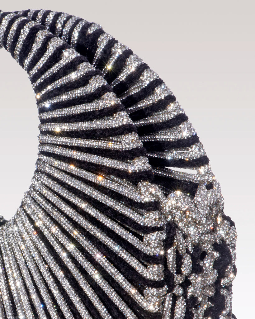 JAYA MEDIUM CRYSTAL VELVET