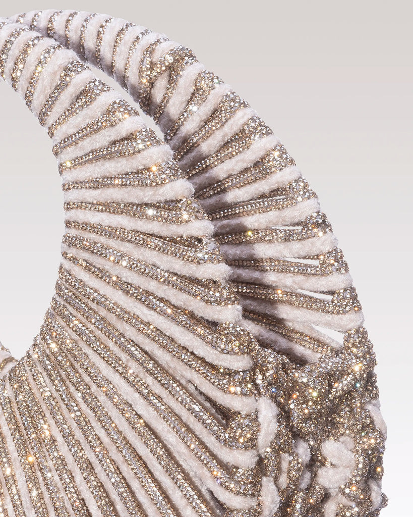 JAYA MEDIUM CRYSTAL VELVET