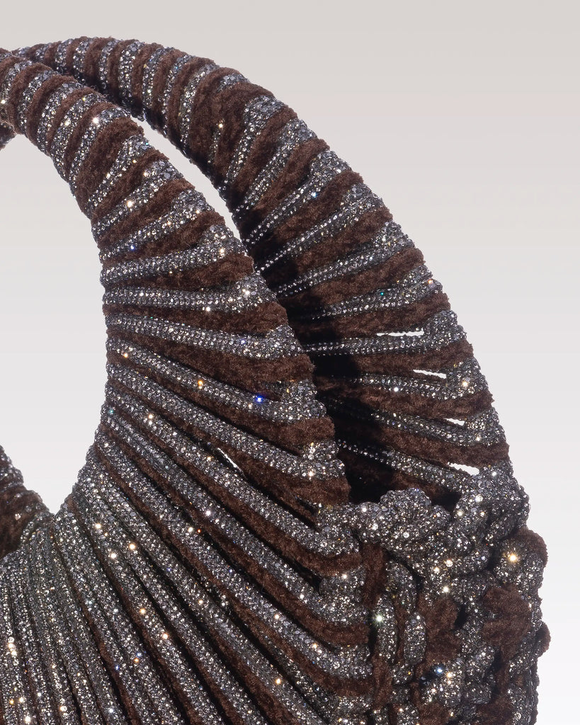 JAYA MEDIUM CRYSTAL VELVET