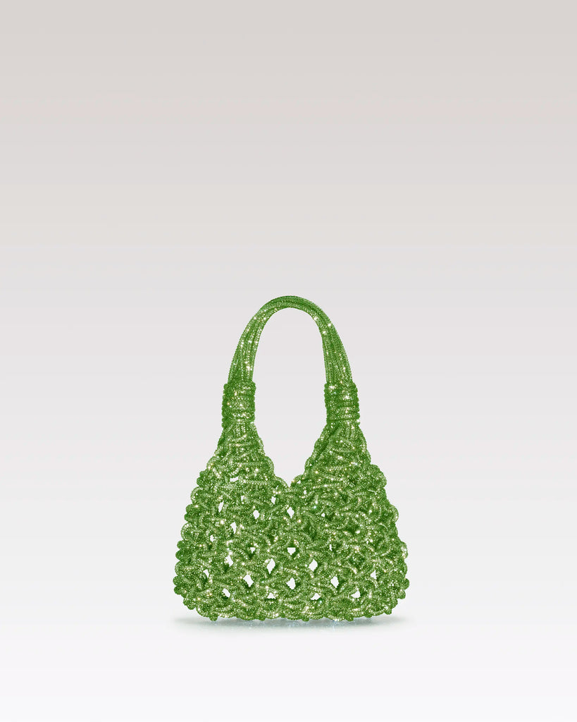 ラインストーン　ふくろうバッグ Vannifique Mini Citrine Crystal Bag - Hibourama