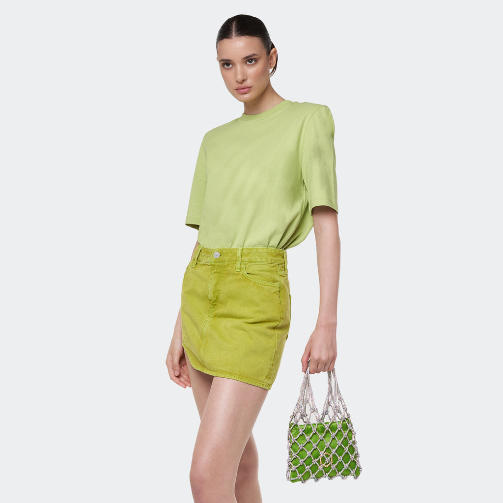 Carrie Aurora Boreale con pouch verde