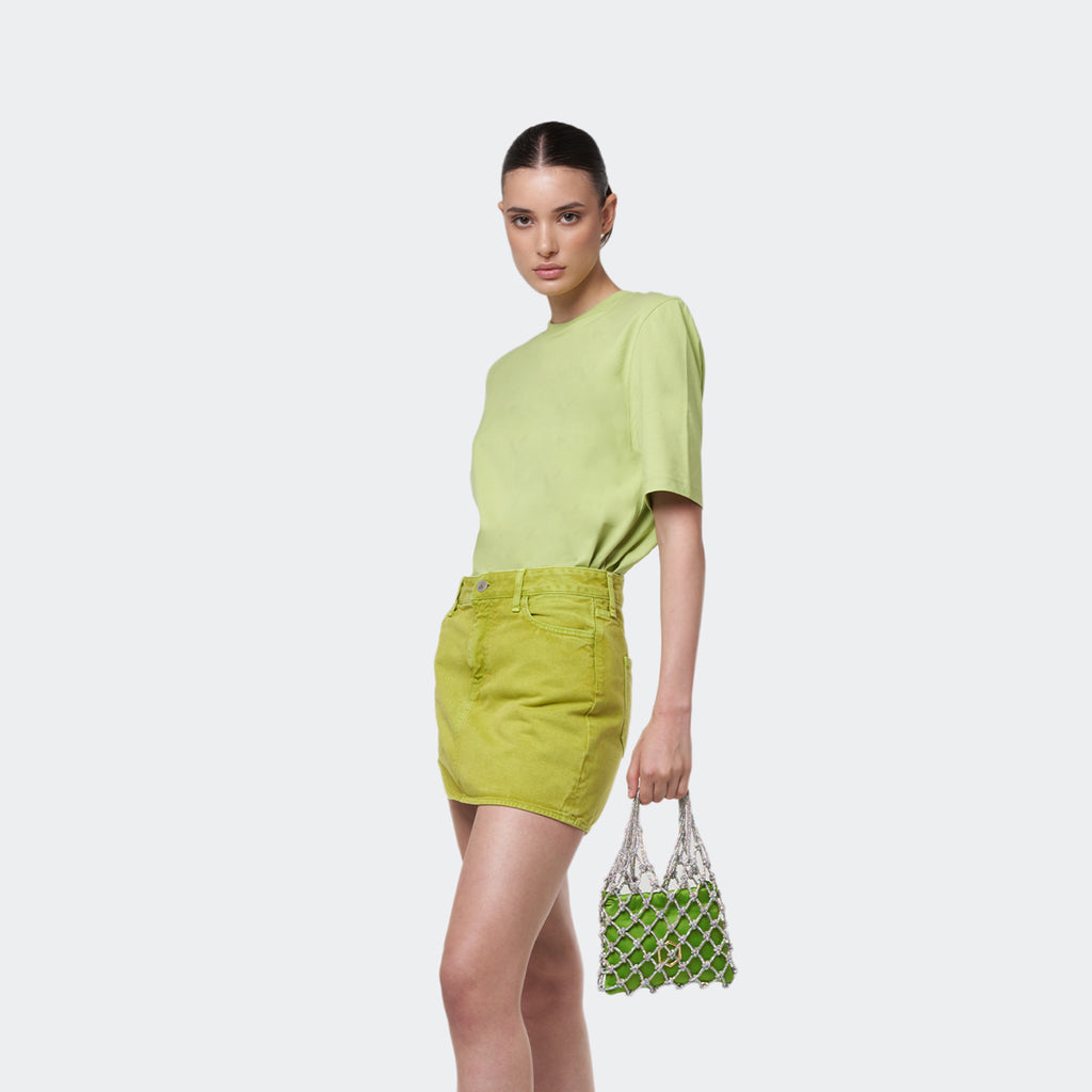 Carrie Aurora Boreale con pouch verde